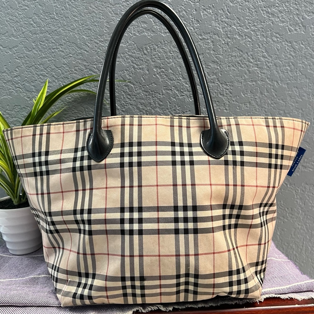 Authentic Burberry nylon Tote